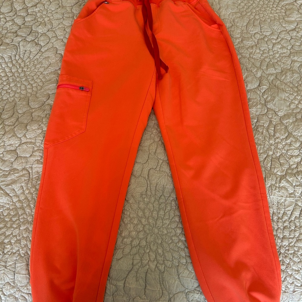 Fig Orange Jogger Pants
